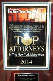 Top Attorneys In The New York Metro Area 2014